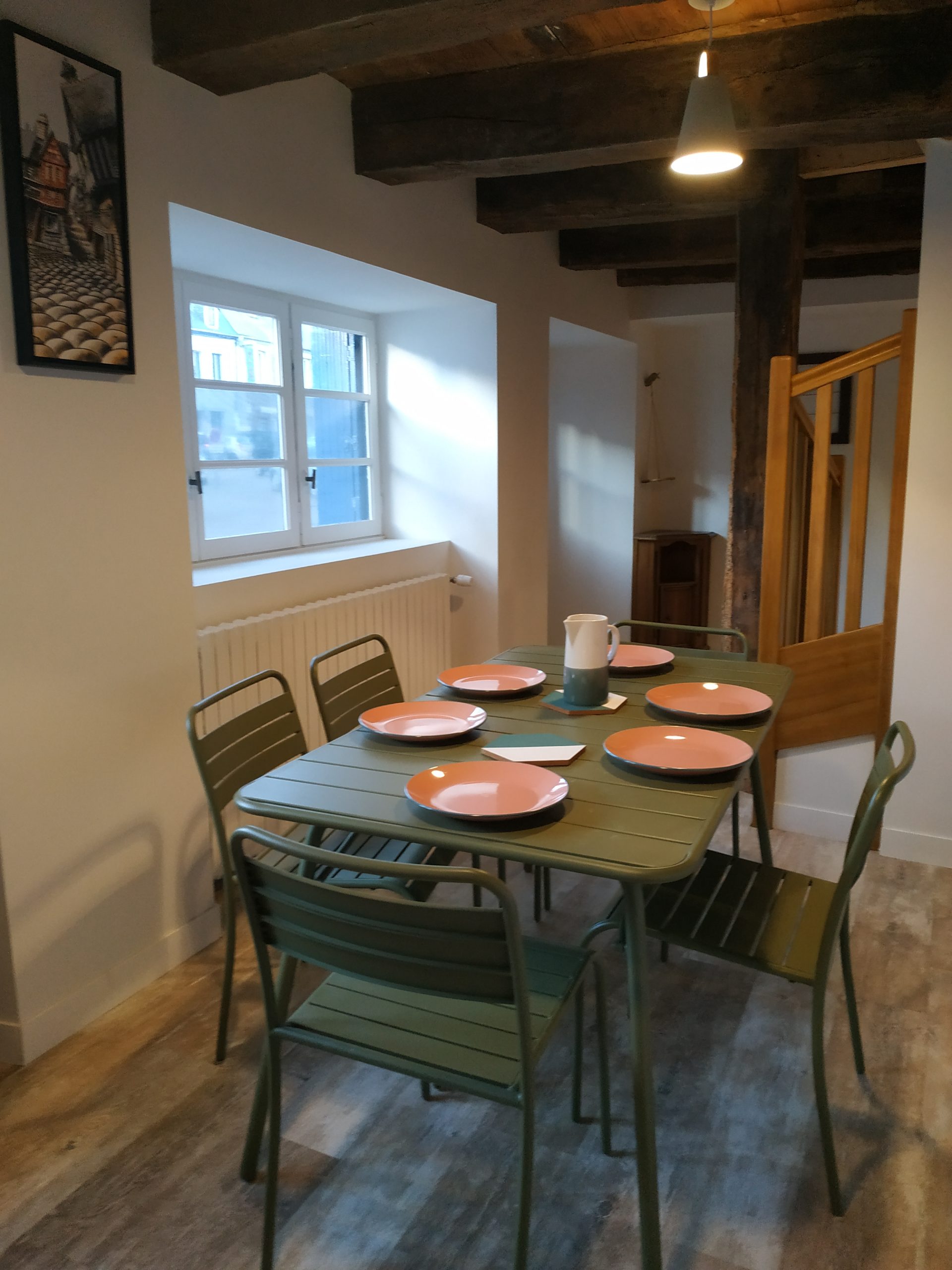 A table au gîte Ty Kousked
