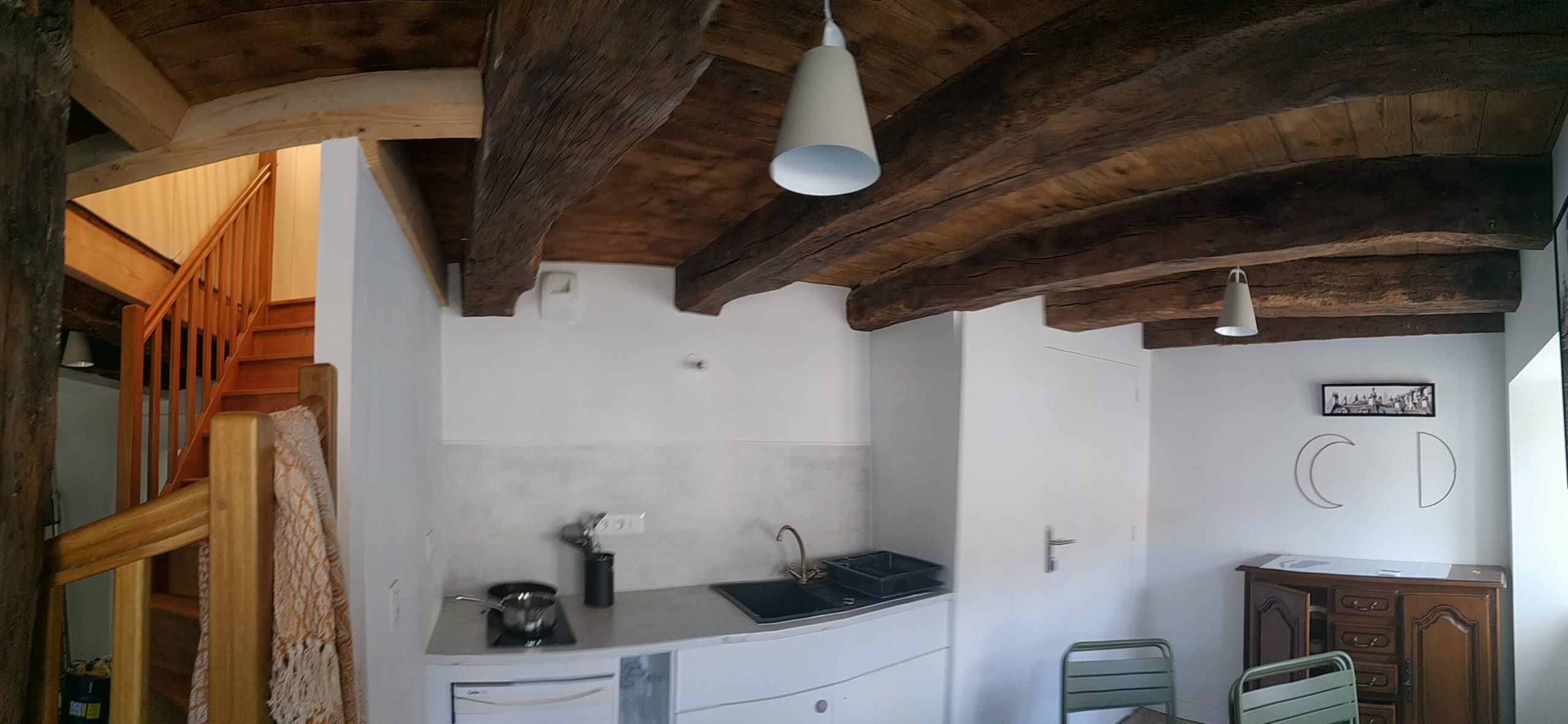 Panorama cuisine gîte La Roche-Derrien
