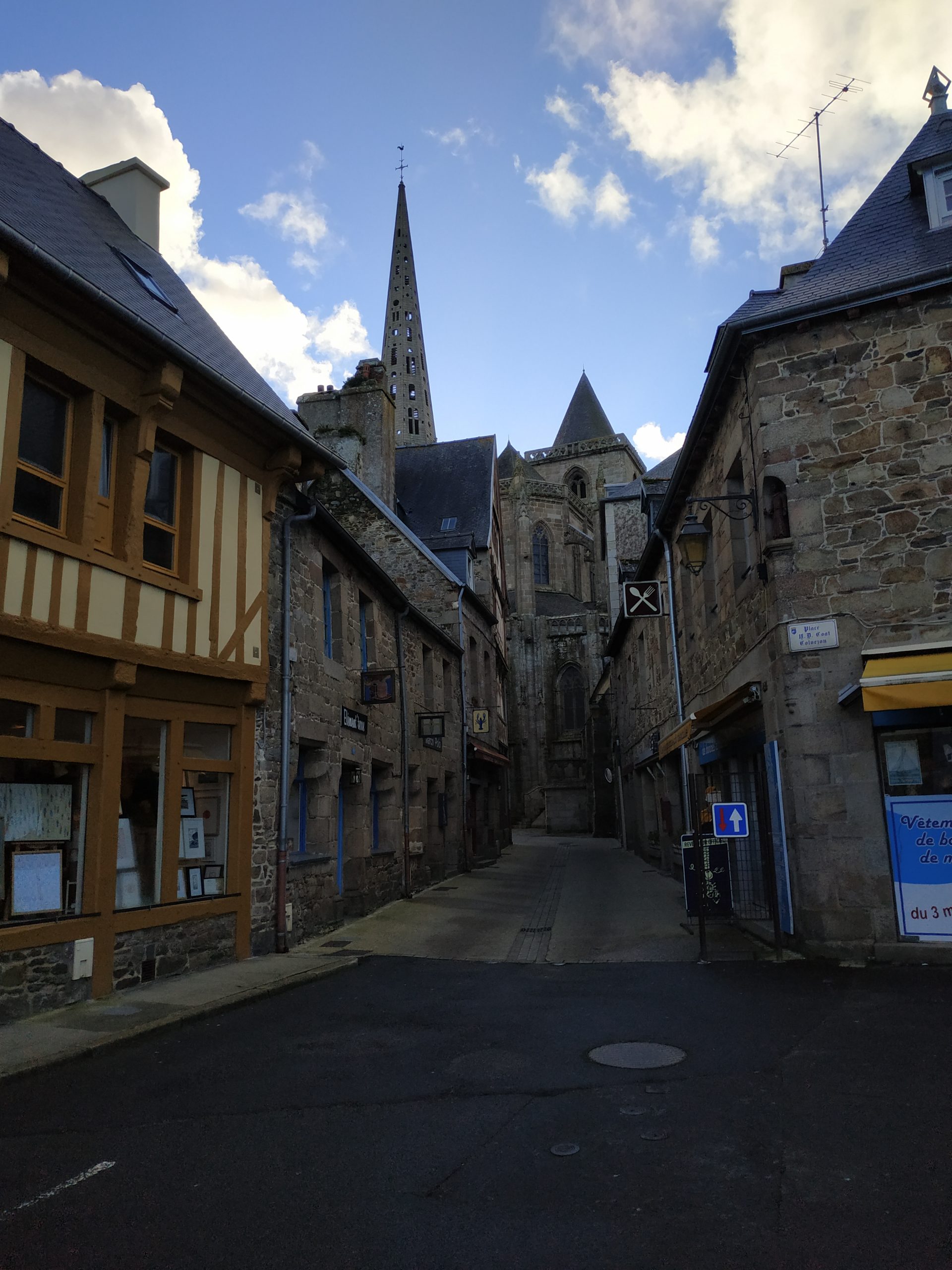 Ruelle du centre historique de Tréguier