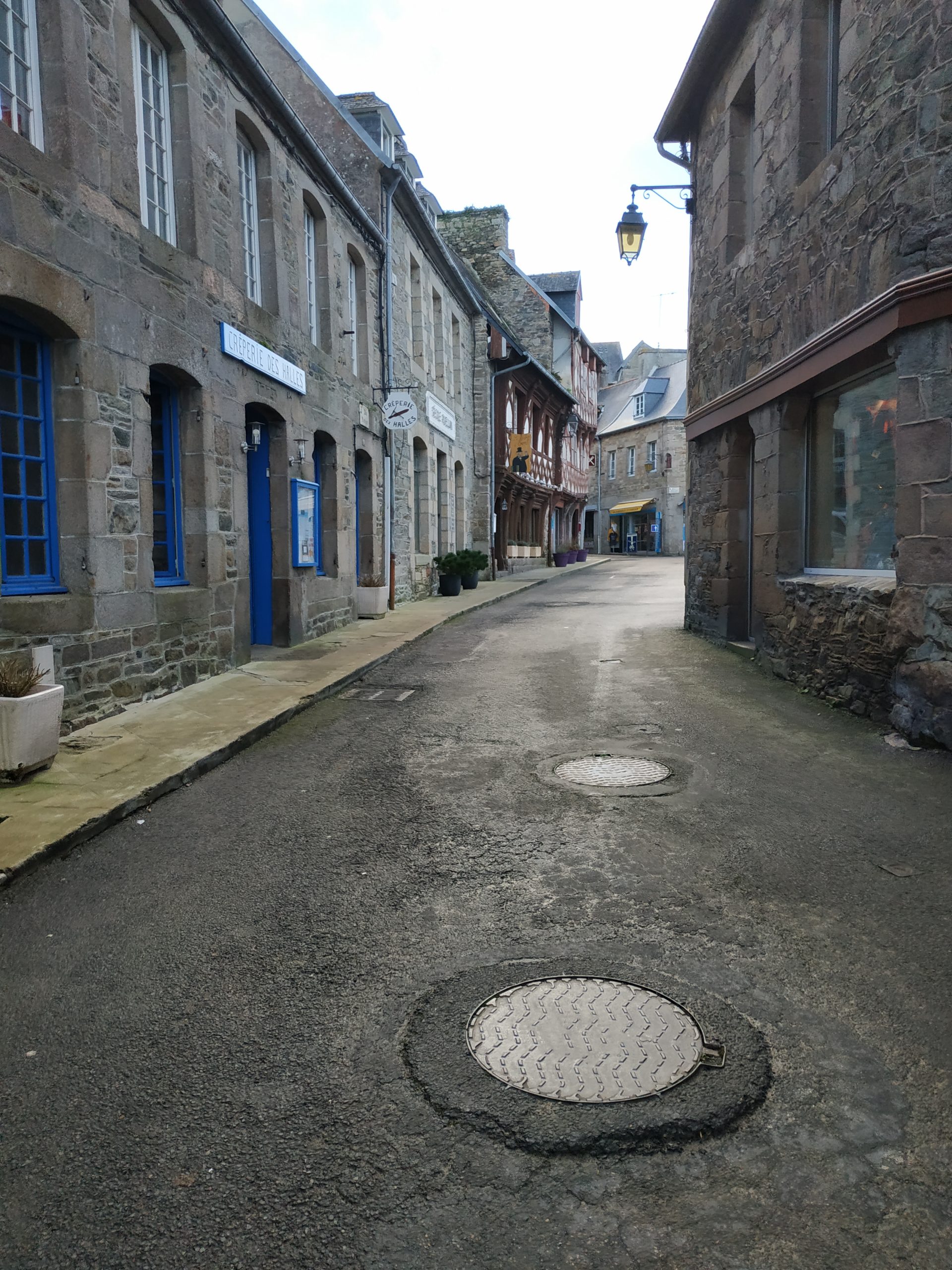 Maisons à pans de bois, centre de Tréguier