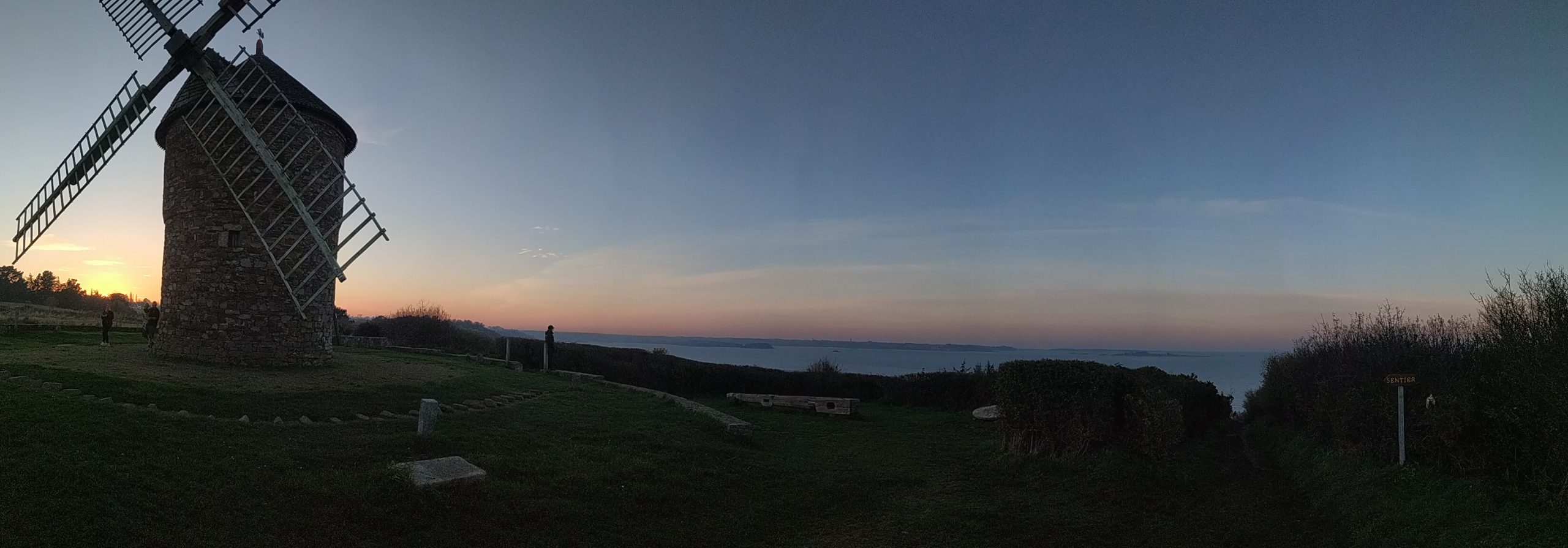 Panorama depuis le Moulin de Craca, Plouézec, Goëlo